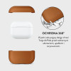 Tech-Protect NaturalFit-hoesje voor Apple AirPods Pro 3, bruin