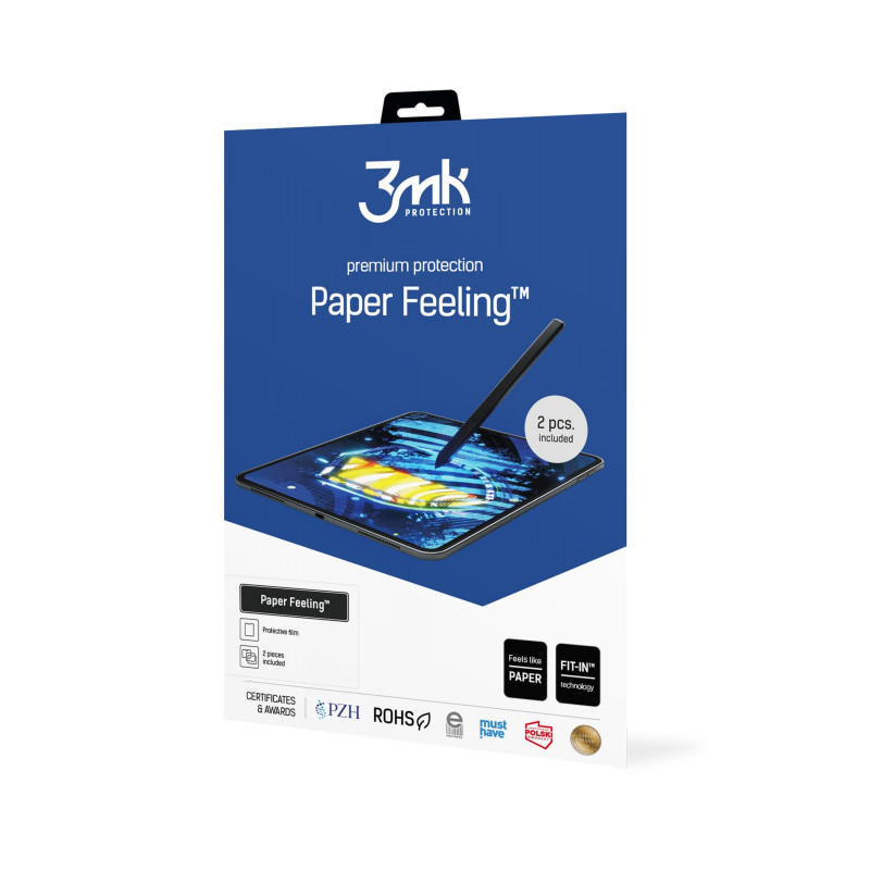 3MK Paper Feeling beschermfolie voor Apple iPad 10.2" 8e/9e generatie (2 stuks) (3MK2355)