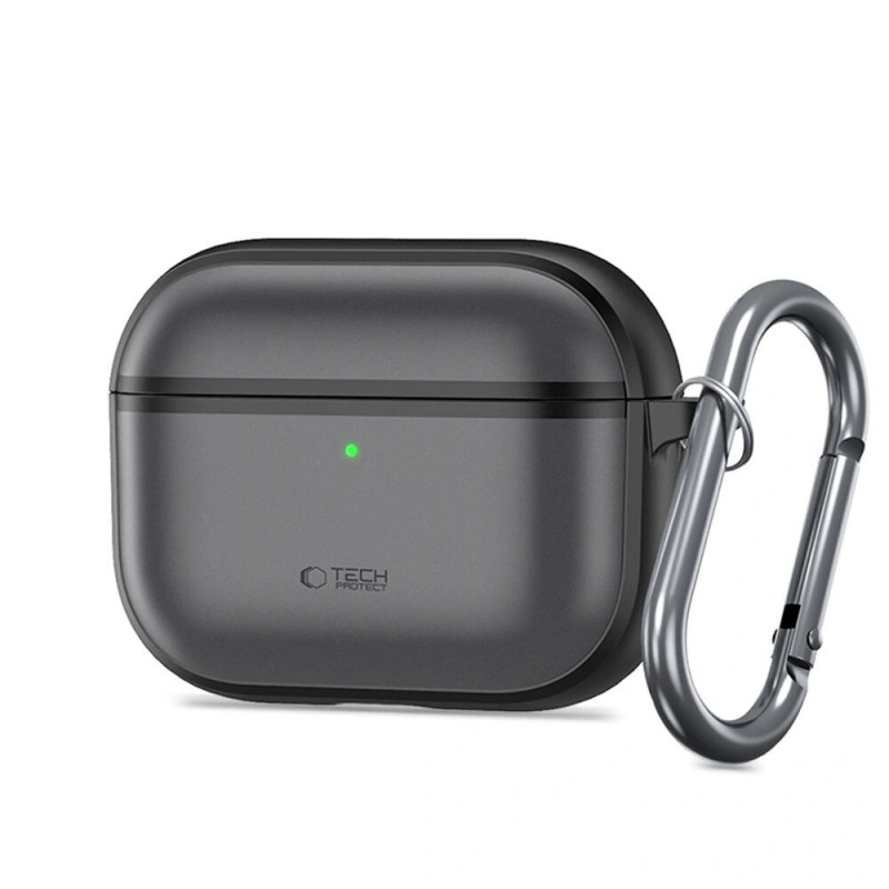 Tech-Protect Magmat-hoesje voor Apple AirPods Pro 3, mat zwart