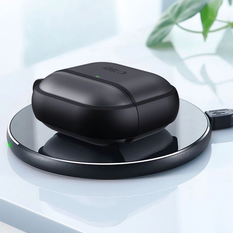 Tech-Protect Magmat-hoesje voor Apple AirPods Pro 3, mat zwart