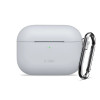 Tech-Protect silicone haakhoesje voor Apple AirPods Pro 3, krijtgrijs
