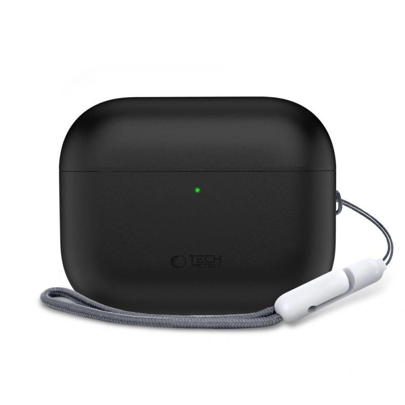 Tech-Protect Siliconen hoesje Apple AirPods Pro 3 zwart