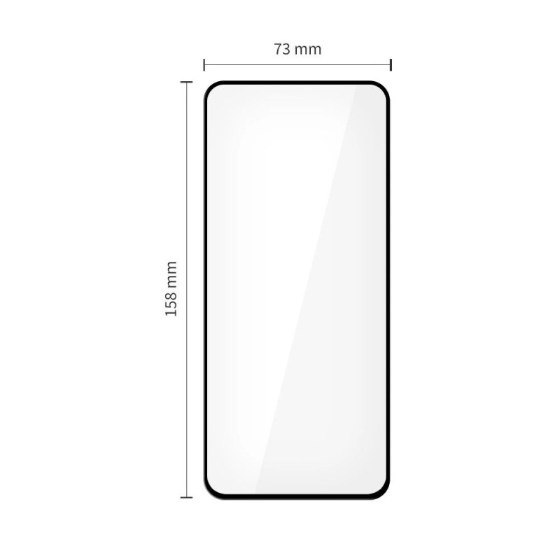 Tech-Protect Glass Fit+ Samsung Galaxy S25 FE zwart (2 st.)