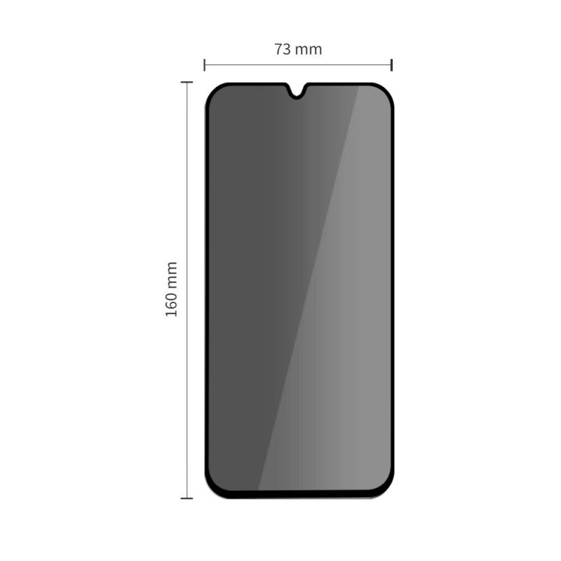 Tech-Protect Glass Spy+ Samsung Galaxy A16 / A17 / A18 / A26 4G / 5G privacy (2 st.)