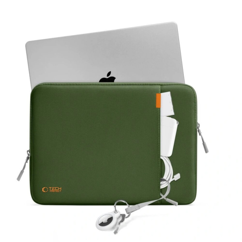 Tech-Protect Defender Laptoptas 13-14 Legergroen