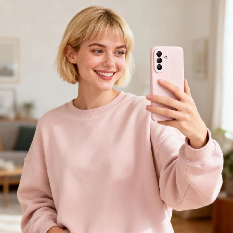 Tech-Protect Icon-hoesje voor Samsung Galaxy A37 5G, roze