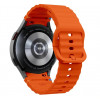 Tech-Protect siliconen sportband voor Samsung Galaxy Watch 4/5/5 Pro/6/7/FE, oranje