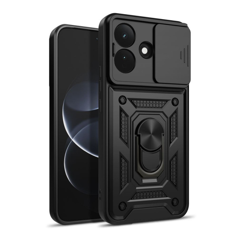 Tech-Protect CamShield Pro-hoesje voor Xiaomi Redmi Note 17 Pro 5G, zwart
