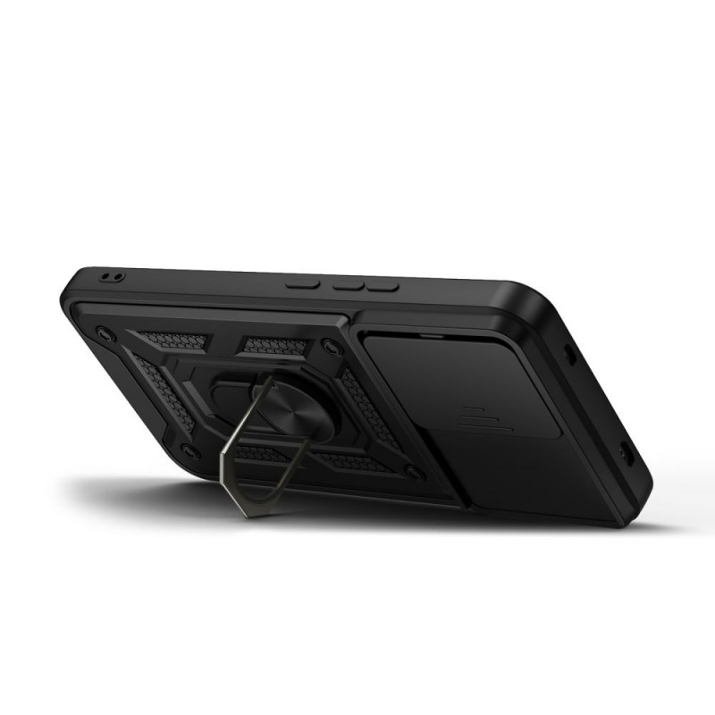Tech-Protect CamShield Pro-hoesje voor Xiaomi Redmi Note 17 Pro 5G, zwart