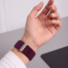 Tech-Protect NylonLoop-band voor Apple Watch 8 / 9 / 10 / 11 / 12 / SE (40 / 41 / 42 mm), Deep Burgundy