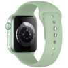Tech-Protect Siliconen band voor Apple Watch 8 / 9 / 10 / 11 / 12 / SE (40 / 41 / 42 mm), Pistache