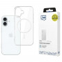 3MK MagCase MagSafe Apple iPhone 16 Plus, transparant