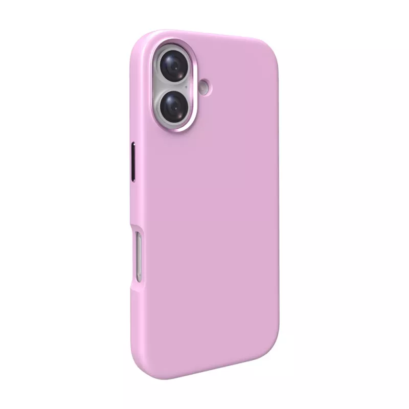 Puro Icon Mag Pro MagSafe-siliconehoesje voor iPhone 16 Plus, roze