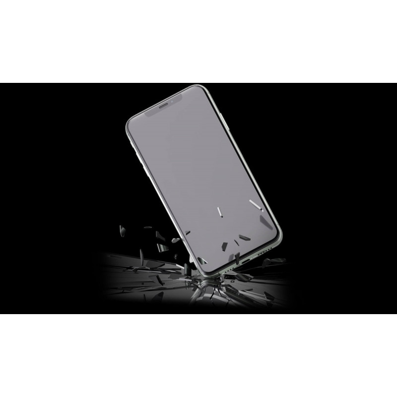 3MK NeoGlass composietglas schermbeschermer voor Samsung Galaxy S21, zwart