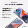 Tech-Protect Easy Set+ gehard glas set voor Apple iPhone 18 Pro Max scherm en lens, transparant (3 st.)