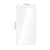 Tech-Protect Easy Set+ gehard glas set voor Apple iPhone 18 Pro scherm en lens, transparant (3 st.)
