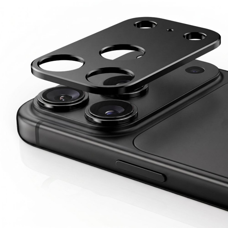 Tech-Protect Camalloy Fit+ camera-cover voor Apple iPhone 18 Pro, zwart
