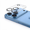 Tech-Protect Cam Fit+ camerabescherming voor Apple iPhone 18 Pro, transparant