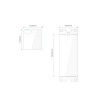 Tech-Protect Easy Set Folie & Glas Fit+ 4in1 schermbescherming voor Samsung Galaxy Z Flip 7 / 8, transparant (2+2 stuks)