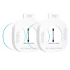 Tech-Protect Easy Set+ gehard glas voor Samsung Galaxy Watch Ultra 2 2026 47 mm, transparant (2 st.)