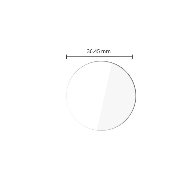 Tech-Protect Easy Set+ gehard glas voor Samsung Galaxy Watch 8 / 9 40 mm, transparant (2 st.)