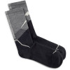 Buff Merino Lightweight Crew Sock LWC1, grafiet, L