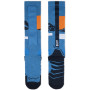 Buff Merino HW Over The Calf Sokken HWO1, Royal Blue, L