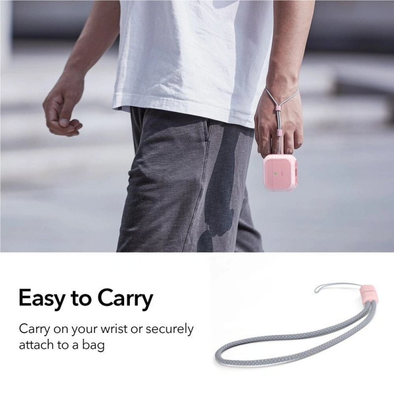 ESR Orbit HaloLock MagSafe-hoesje voor Apple AirPods 4, roze