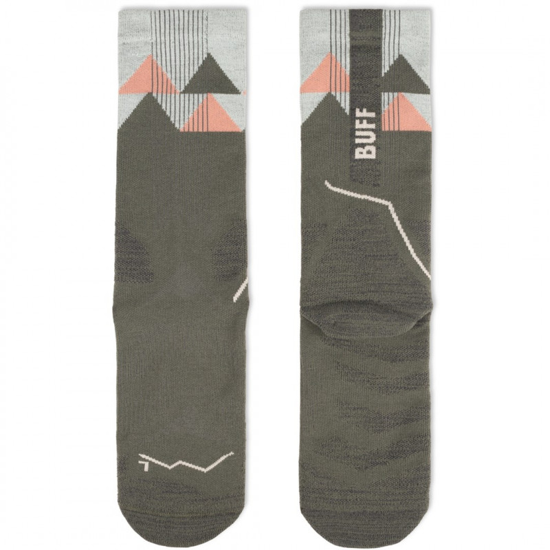 Buff Thermonet® Crew Socks TC Beetle Green L