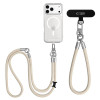 Tech-Protect C10S Rope Crossbody- en polsbandset, Desert Beige/Titanium