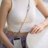 Tech-Protect C10S Rope Crossbody- en polsbandset, Desert Beige/Titanium