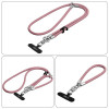 Tech-Protect C10S Rope Crossbody- en polsbandset, Dusty Rose/Titanium