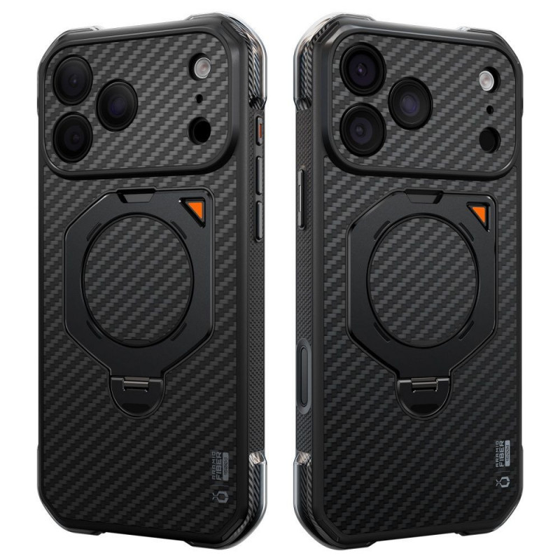 Supcase UB Aero MagSafe Aramid-hoesje voor Apple iPhone 17 Pro Max / 18 Pro Max, zwart