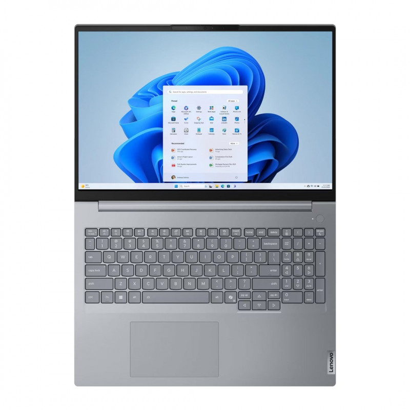 Lenovo ThinkBook 16 G9 IRL 16" WUXGA-notebook, Intel Core 5 210H, 16 GB DDR5 RAM, 512 GB SSD, Windows 11 Pro, Arctic Grey + Kensington K64467M-M1
