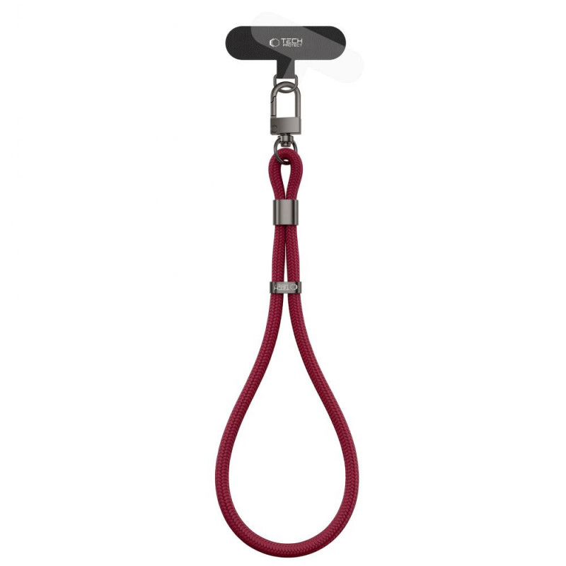 Tech-Protect C11S Rope polsband, Burgundy Wine