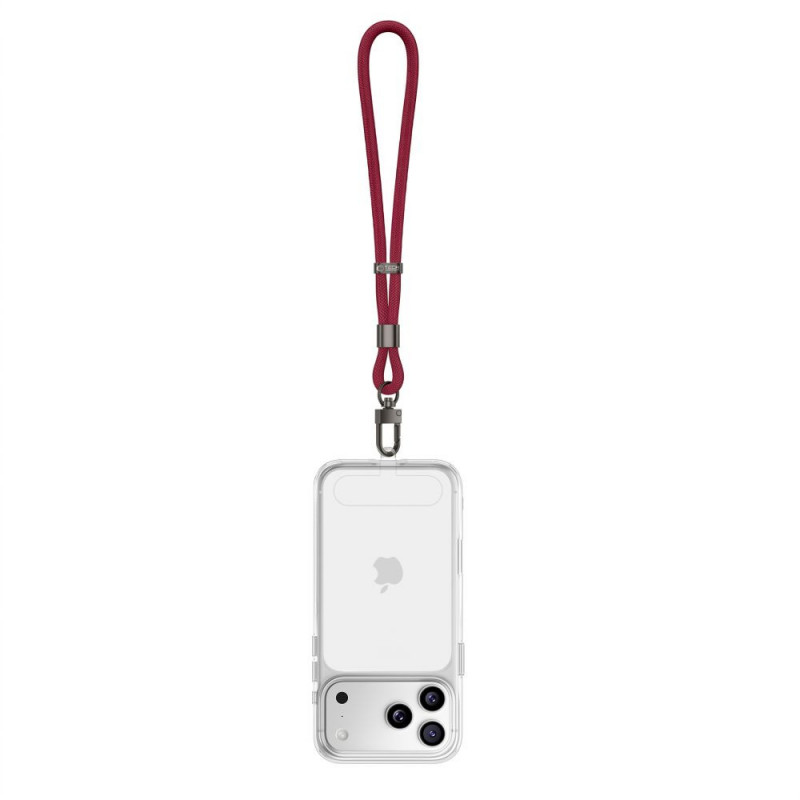 Tech-Protect C11S Rope polsband, Burgundy Wine