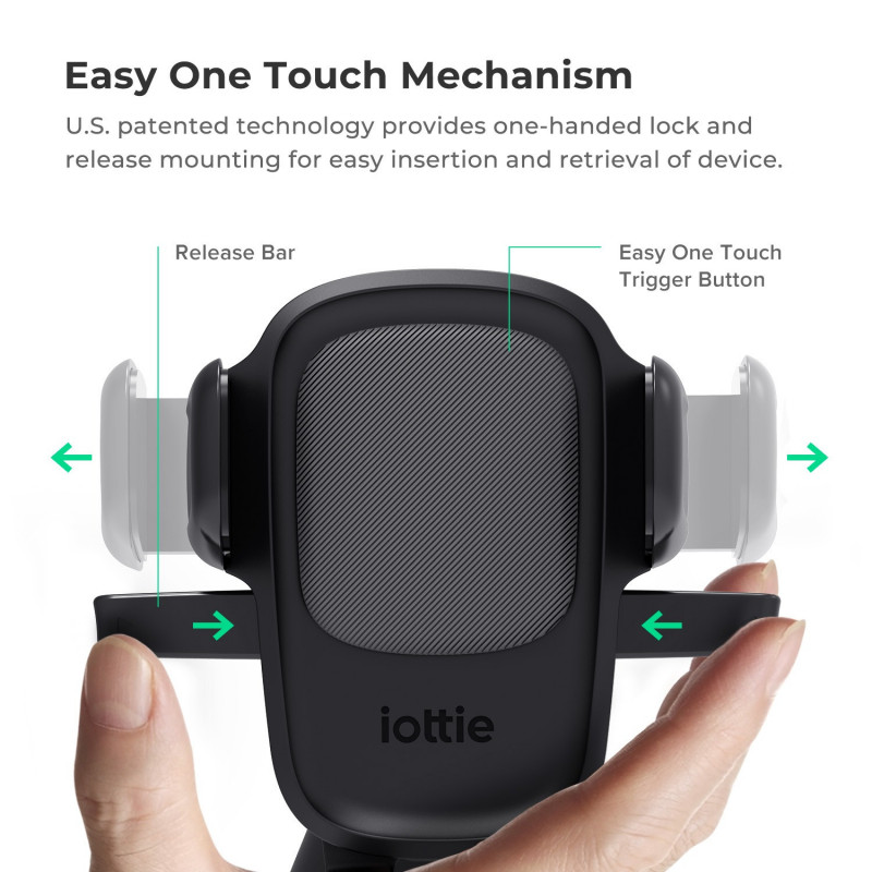 iOttie Easy One Touch 5 ventilatiehouder, verzonken