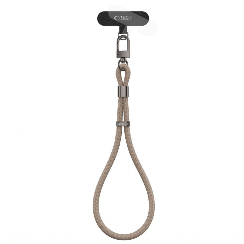 Tech-Protect C11S Rope polsband, Mocha Beige