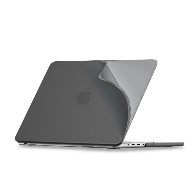 Tech-Protect Softshell-laptophoes voor Apple MacBook Pro 14" (M1/M2/M3/M4/M5), mat zwart