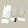 Tech-Protect Quick Set+ THP4500 gehard glas schermbeschermer voor Apple iPhone 17 Pro, zwart (2 st.)