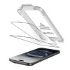 Tech-Protect Quick Set+ gehard glas schermbeschermer voor Apple iPhone Air, zwart (2 stuks)