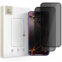 Tech-Protect Glass Spy+ THP4511 privacy gehard glas voor Apple iPhone 16 Pro Max / 17 Pro Max (2 stuks)