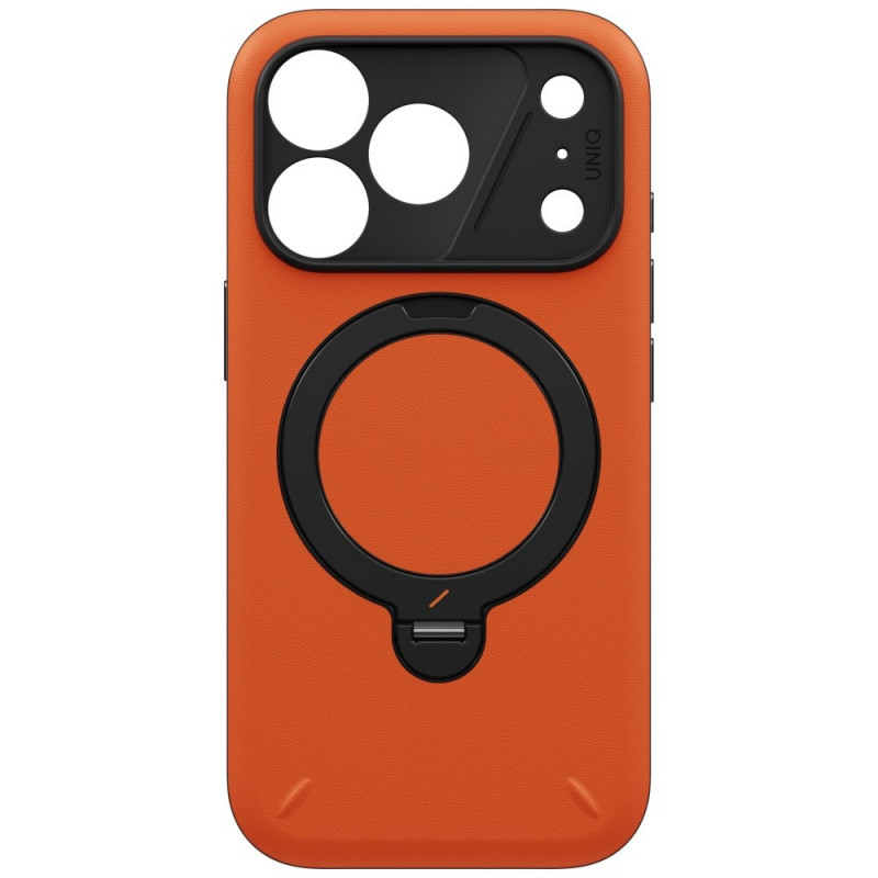 UNIQ Elix-hoesje voor Apple iPhone 18 Pro / 17 Pro, 360° draaibare kickstand, oranje