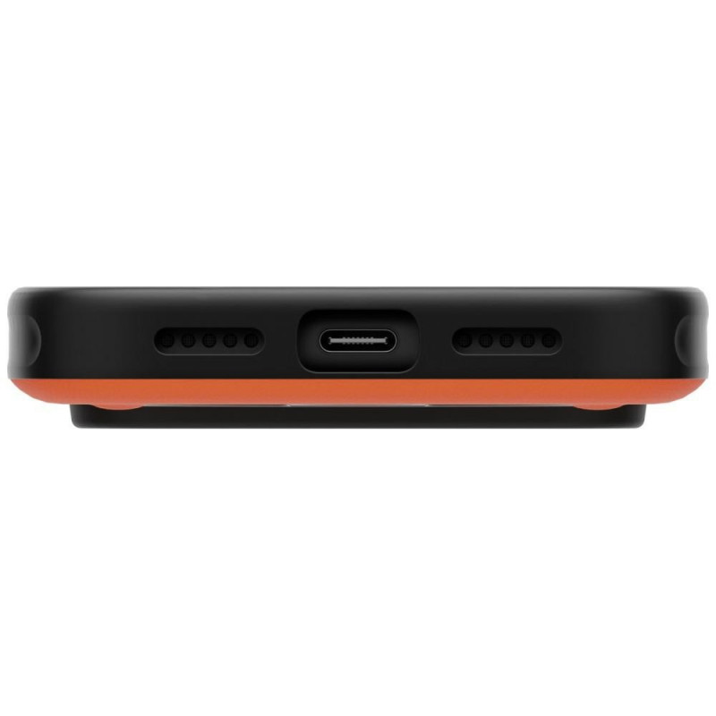 UNIQ Elix-hoesje voor Apple iPhone 18 Pro / 17 Pro, 360° draaibare kickstand, oranje