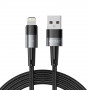 Tech-Protect UltraBoost USB-A/Lightning-kabel 12W 2.4A 200 cm, grijs