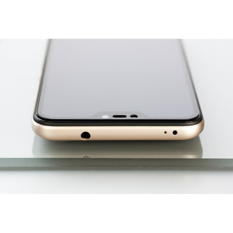 3MK HardGlass Max Lite gehard glas voor Samsung Galaxy A21s, 3MK1459, zwart