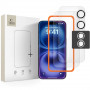 Tech-Protect Easy Set+ gehard glas schermbeschermer set voor Apple iPhone 17, transparant (2+1 stuks)