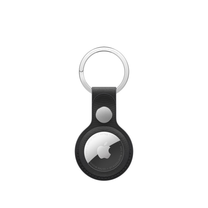 Apple AirTag FineWoven sleutelhanger, zwart