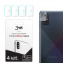 3MK Lens Protection Samsung Galaxy A71 cameralens hybride glas (4 stuks), 3MK149
