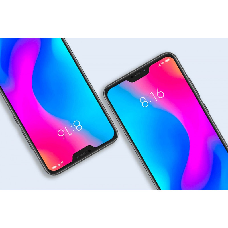 3MK HardGlass Max Lite gehard glas voor Samsung Galaxy A50s, zwart